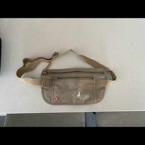 RFID blocking anti-theft Money Belt Travel Pouch